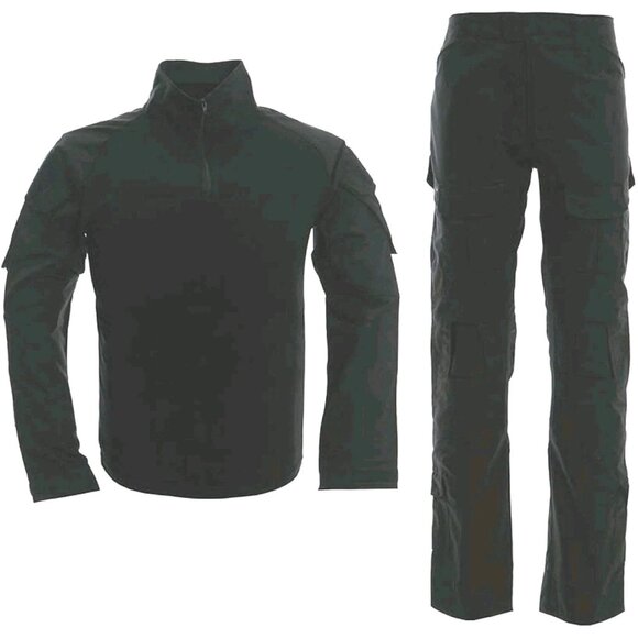 Tactical Combat Shirt & Pants Set Long Sleeve Men's M (READ... - Picture 1 of 15